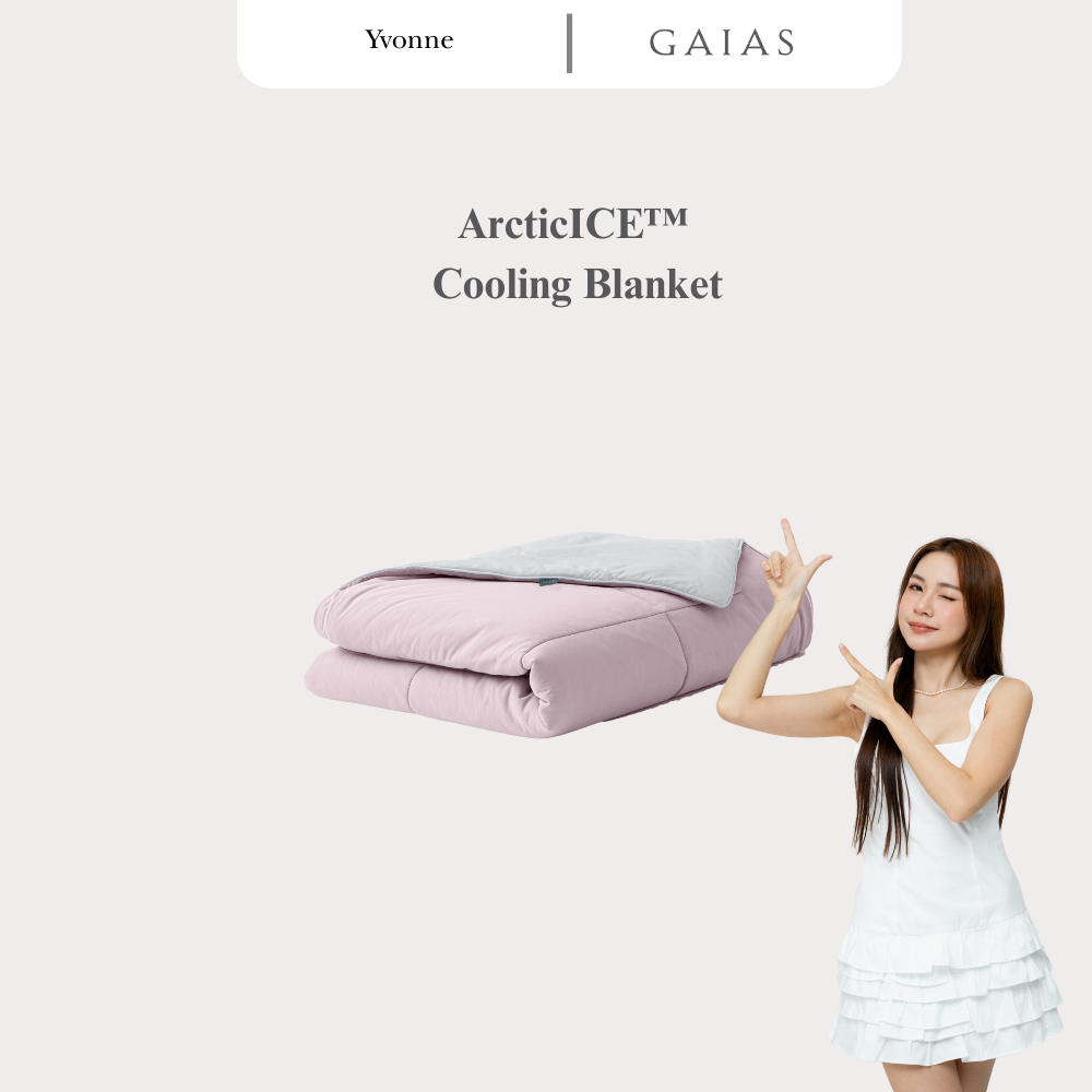 Yvonne x Gaias| ArcticICE™ Cooling Blanket 凉感被单