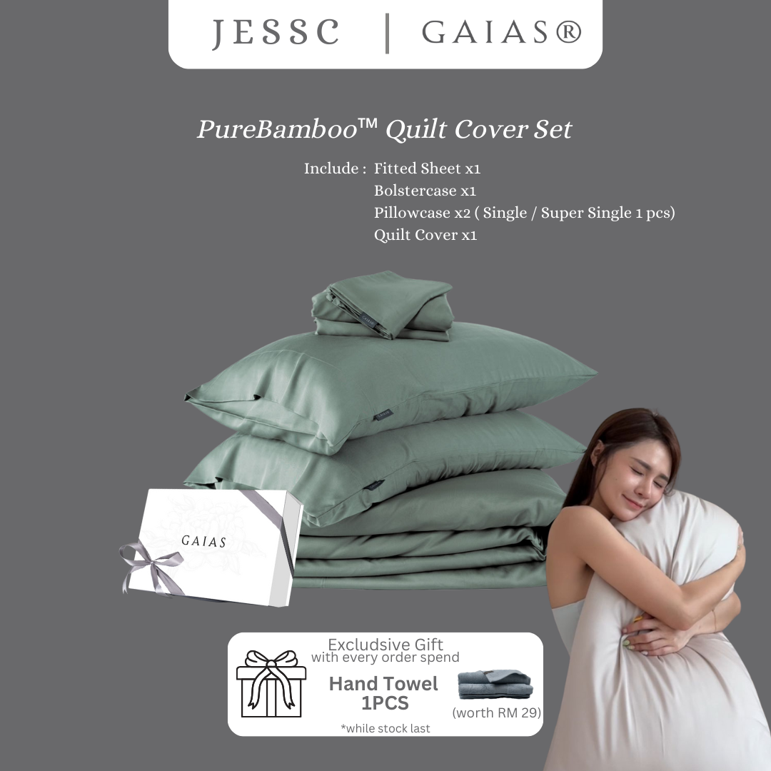 Jessc X GAIAS 竹纤维床单套组PureBamboo™ Sheet Set